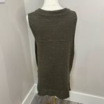 Free People  Dark Olive Highway Zip Front Vest Small Photo 2
