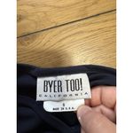 Vtg Byer Too! California Blue Embroidered Floral Dress Size Small‎ Made In USA Photo 2