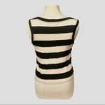 Socialite  Stripe Front Tie Tank Top Photo 6