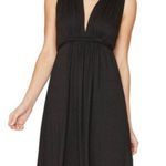 Rachel Pally NWT XS Soft Jersey Caftan Dress Knit Short Party Black Sleeveless Photo 0