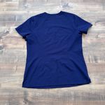 FIGS Technical Collection Navy Blue Scrub Top Size Small Medical Nurse MD *READ* Photo 1
