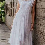 House of Skye Dress White Cotton Dress size S/M flaw Photo 0