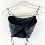 Alo Yoga Alo Cropped Megastar Strappy Tank Top Black Small Photo 4