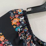 Loft Ann Taylor Floral Print Off The Shoulder Peasant Dress Size XS Photo 7