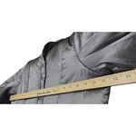 Silver Puffer Coat L Faux Fur Collar Outerwear Cabin Core Cozy Chic Ski Resort Size L Photo 5