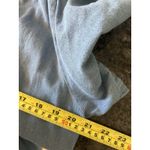 Denim Dress Embroidered Floral Dress with Pockets Size Petite Large Grandma Core Blue Photo 8