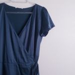 Baltic Born  Krystal Satin Wrap Gown Short Sleeve New Without Tags Photo 4