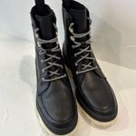 Sorel Brex leather lace up platform boots Photo 1