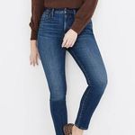 Madewell  Curvy High-Rise Skinny Jeans in Bradshaw Wash Photo 0
