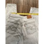 Levi's High Waisted Taper Leg Sz 30 x 29 Women's Blue Denim Jeans Y2K Photo 6