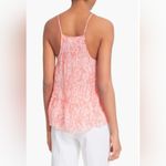 Diane Von Furstenberg  Coral 'Baylee' Print Silk Tank Size Large Photo 1