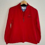 Tommy Hilfiger Golf Providence Red Pullover 1/4 Zip Sporty Preppy Country Club Photo 0