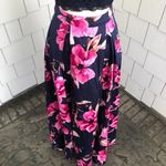 Speechless Women's Navy/Pink Floral/Lace Top/Skirt Two Piece Set sz Junior's 1 Photo 5