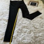 No Bo Nwt  leggings women’s‎ medium 7-9 Textured Ruched Seam black high rise Photo 11