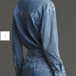 Pilcro Anthropologie Denim Micro Mini Skirt Dress Photo 1