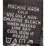 Tolani  Collection Women's Long Sleeve Black Gray Plaid Front Floral Back Size MP Photo 4