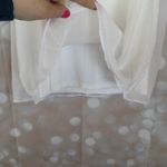 White House | Black Market White Beaded Blouse Photo 2