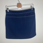 Tory Burch Sport Navy Pique Contrast Skirt Size Medium Photo 5