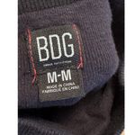 Urban Outfitters VINTAGE 90s BDG Katie Seamed  Baby Black Multi Tee Shirt Sz M Boxy Distressed Photo 4