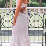 La Femme Sequin Formal Gown Photo 0