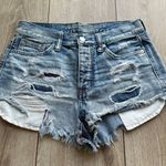 American Eagle Size 2 AE Vintage Hi-Rise Festival Shorts Photo 0