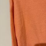 Anthropologie Naomi wool Sweater Crew Neck Sweater coral orange size XL petite Photo 8