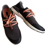 EUC OluKai Miki Li Sneakers Grey Black
Size 8.5 Retail $130.00 Photo 0