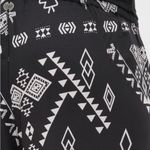 Billabong Southwestern Aztec Midnight Hour Elastic Waist Wide Leg Pants L/XL Photo 3