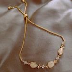 18K Gold Plated Adjustable Lovely Crystal Fish Charm Bracelet for Women Photo 0