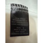 ROWA White Sleeveless Lace Embroidered V Neck Fit & Flare Mini Dress Size S Photo 3