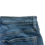 Lee Madewell Mid Rise Kick Out Crop Raw Hem Jeans Size 27 Photo 11