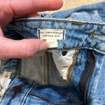 Madewell The Curvy Perfect Vintage Raw Hem Distressed Jean Women Blue 23T Tall Photo 5