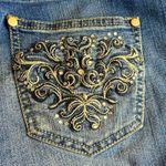 Lane Bryant Embellished Skinny Ankle Mid Rise Jeans Medium Wash Plus Size 16 Photo 5