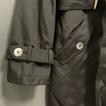 Calvin Klein B02-Women's Trench Coat, Size s Black Photo 1