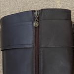 Tahari Dark Brown Heeled Boots with Buckle sz 8 Photo 7