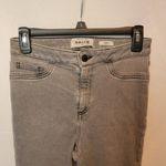 New Look Washed Grey Raw Hem High Waisted Hallie Skinny Jeans Size 4 Photo 3
