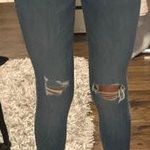 Vervet Light Wash Ripped Jeans Stretchy  Photo 0