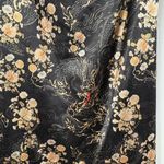 Urban Outfitters  Floral Dragon Print Sateen Twill Mini Dress Size Medium Photo 2