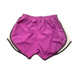 Nike  Dri Fit Women’s Running Shorts‎ M Drawstring Purple Black White Photo 1