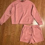 Merokeety Pink Women's Sweater Set Photo 0