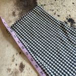 CREATURES OF COMFORT Gingham Pants Size 4 Black Photo 7