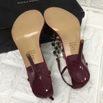 Valerie Stevens New  DECO fancy berry heels with rhinestones size‎ 8 Photo 5