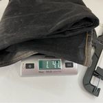 Allen B. by Allen Schwartz Leather Waistband Bootcut Jeans Size 30 USA Made Y2K Black Photo 14