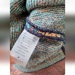 Peruvian Connection  GREEN & MULTICOLORED JACQUARD 100% PIMA COTTON Size XL Photo 6