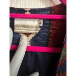 Coldwater Creek Vest Womens Medium Multicolor Southwestern Aztec Tribal Western Photo 4