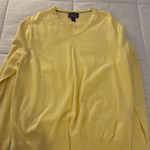 Lands' End  yellow sweater  Photo 1