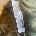 ZARA Mini Tunic Dolman Dress Boho Green Pullover Long Sleeve Size M Medium Twee Photo 12