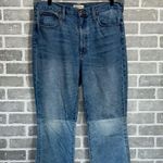 Madewell  Retro Crop Bootcut Jeans Two-Tone Edition (Jenkins) Size 31 Retail $145 Photo 0
