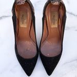 Valentino Garavani Valentino women’s lace and caviar crystal pumps size IT 36.5 US 6.5 Photo 11