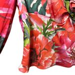 Rachel Zoe Women’s Flora Long Sleeve Dressy Blouse With Floral Detail in Front Photo 3